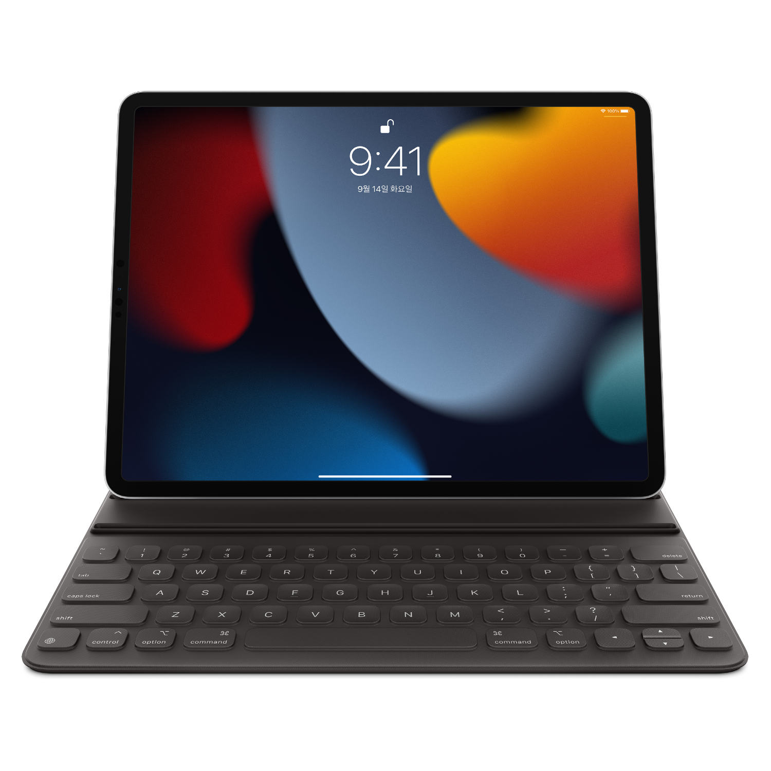 iPad Pro 12.9형 (6세대)용 Smart Keyboard Folio 케이스 - 한국어 * MXNL2KH/A