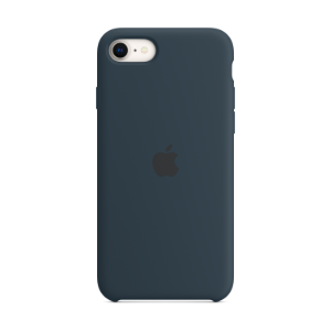 iPhone SE 실리콘 케이스 - 어비스 블루 * PV_MN6F3FE/A