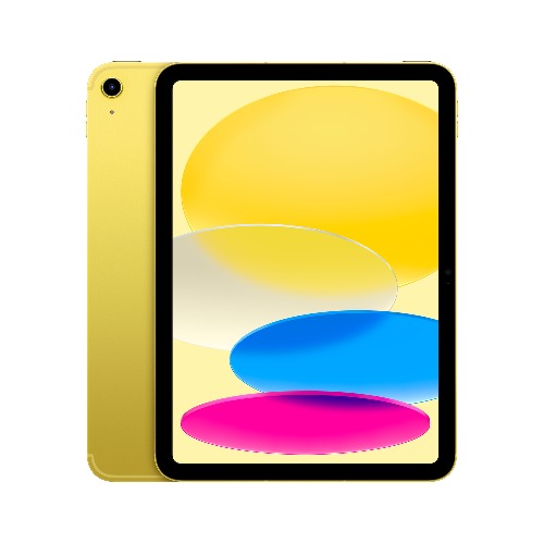 iPad 아이패드 10세대 Wi-Fi + Cellular 64GB - 옐로 * MQ6L3KH/A