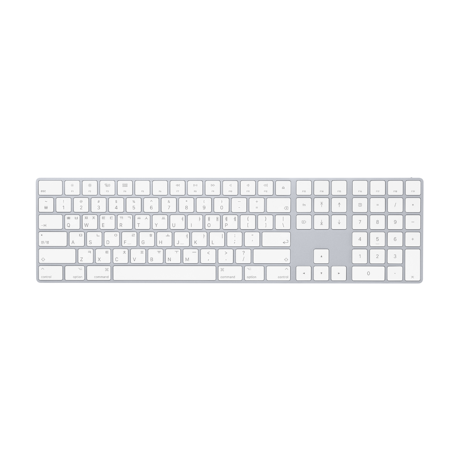 Magic Keyboard with Numeric Keypad - 한국어 * MQ052KH/A